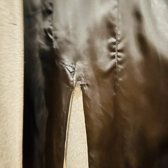 Vintage Regency Pure Cashmere Gray Long Coat Size US 8 / Medium - Picture 9 of 16